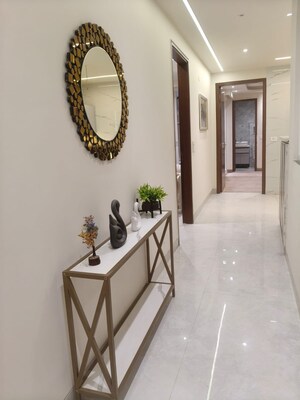 Staircase in 3 BHK Apartment at Ansal Valley View Estate, Gwal Pahari – for Sale