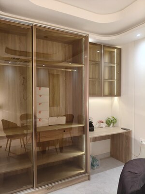 Kitchen in 3 BHK Apartment at Ansal Valley View Estate, Gwal Pahari – for Sale