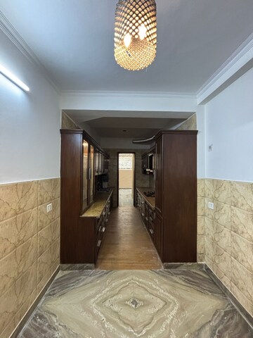 Living Room in 3 BHK Builder Floor at Ansal Sushant Lok I, Sector 43 – for Rent