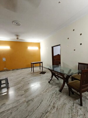 Living Room in 3 BHK Builder Floor at Ansal Sushant Apartments, Sushant Lok I – for Rent