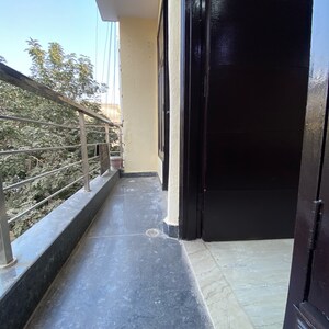 Balcony in 3 BHK Builder Floor at Chattarpur – for Rent