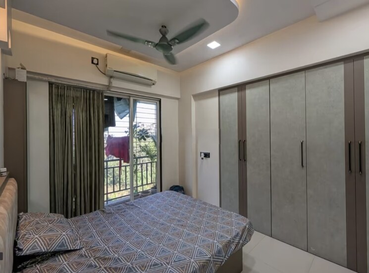 Bedroom, dhruvika-heights 1 Bedroom 470 Sq.Ft. Apartment In Kalwa Thane 9690550