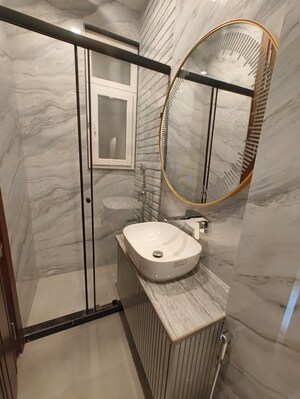 Bathroom in 2 BHK Builder Floor at Chittaranjan Park – for Rent