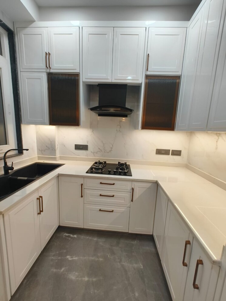 Kitchen, chittaranjan park 2 Bedroom 125 Sq.Yd. Builder Floor In Chittaranjan Park Delhi 9706645