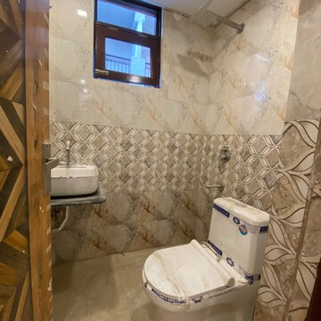 Bathroom in 2 BHK Builder Floor at Chattarpur – for Rent