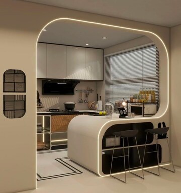 Kitchen in 3 BHK Villa at Hoskote Malur Road – for Sale