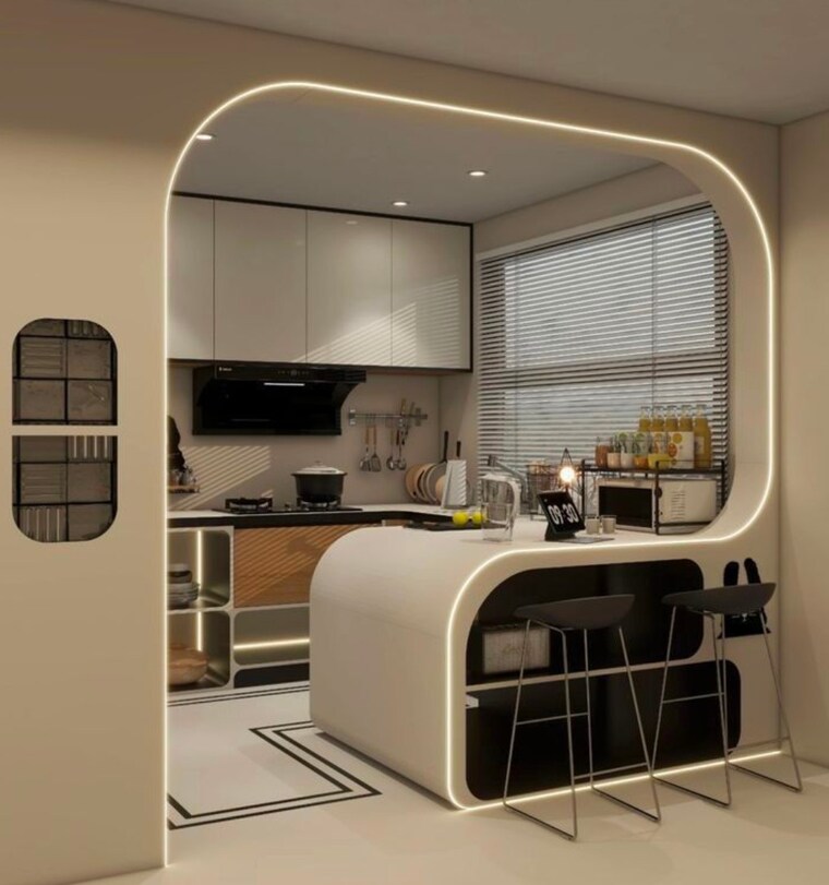Kitchen, hoskote malur road 3 Bedroom 1920 Sq.Ft. Villa In Hoskote Malur Road Bangalore 9706719