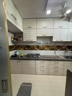 Kitchen in 2 BHK Apartment at Raheja Township, Malad East – for Rent