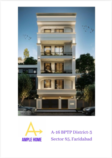 3 BHK Builder Floor For Sale in BPTP Park Central, Bathola