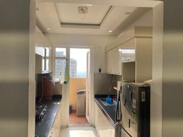 Kitchen in 3 BHK Apartment at Rishita Manhattan, Gomti Nagar – for Rent