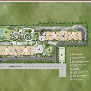 Master Plan in 3.5 BHK Apartment at Bestech Park View Altura, Naurangpur – for Sale