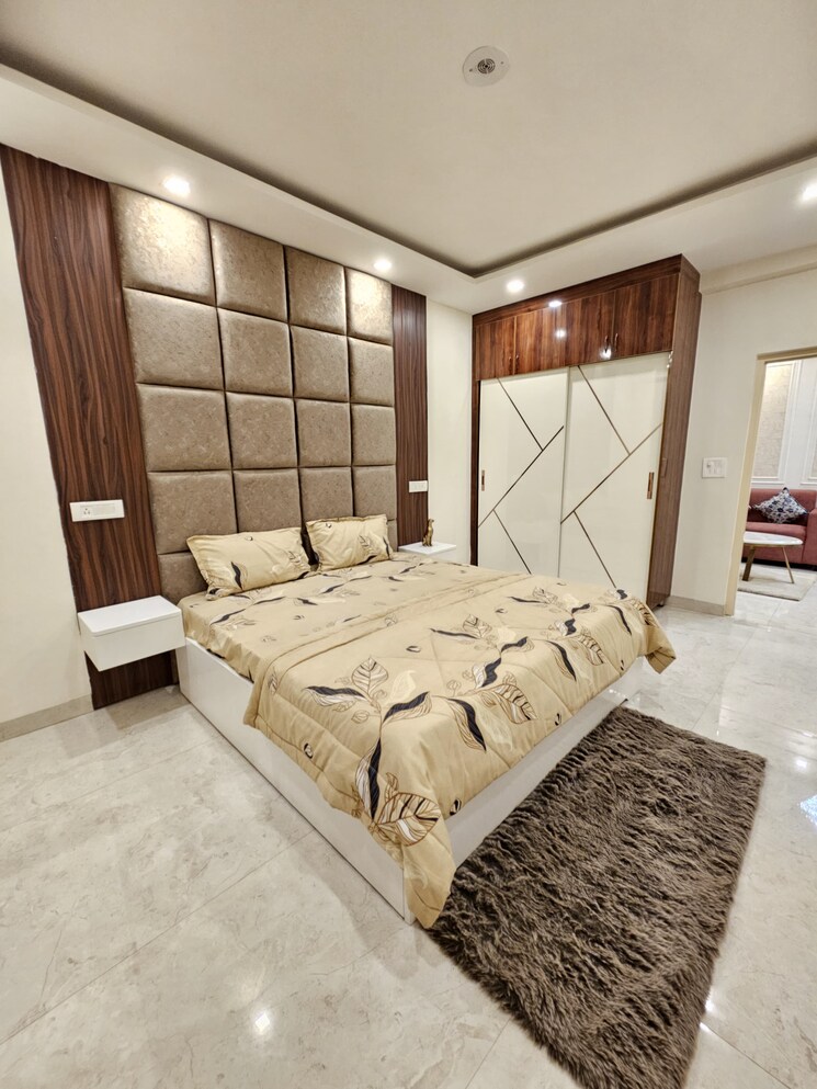 Bedroom, aura-homes 3 Bedroom 1625 Sq.Ft. Apartment In Patiala Road Zirakpur 9706812