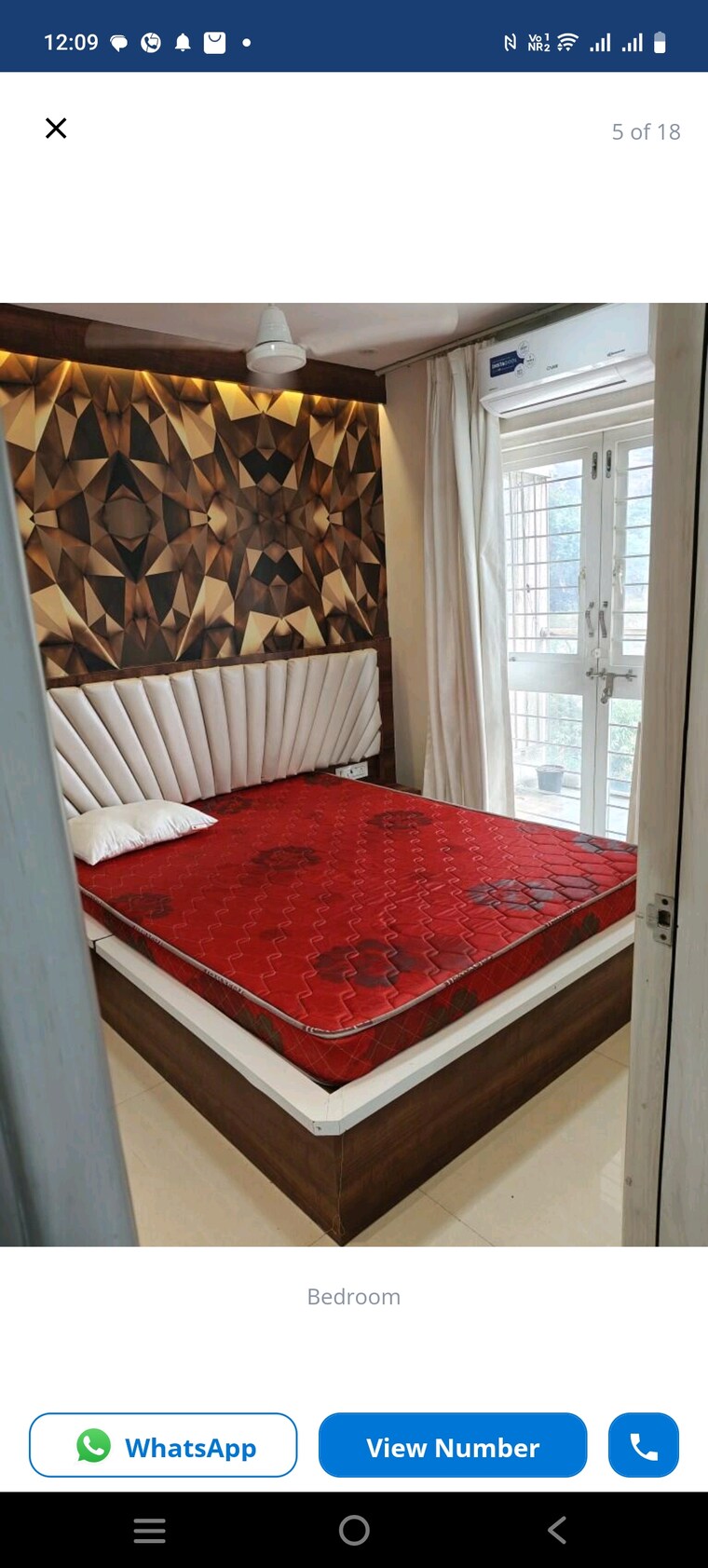 Bedroom, baner 2 Bedroom 1050 Sq.Ft. Apartment In Baner Pune 9706785