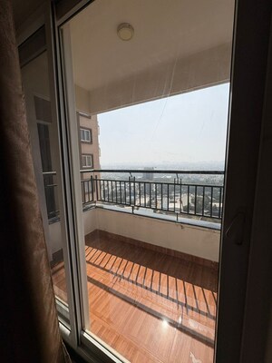 Balcony in 3 BHK Apartment at Pashmina Waterfront, Old Madras Road – for Rent