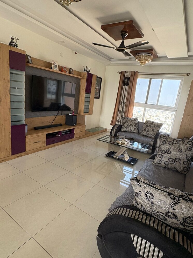 Living Room, pashmina-waterfront 3 Bedroom 1812 Sq.Ft. Apartment In Old Madras Road Bangalore 9706846