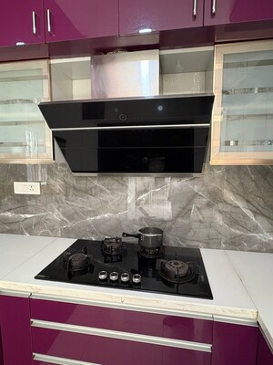 Kitchen in 3 BHK Apartment at Pashmina Waterfront, Old Madras Road – for Rent