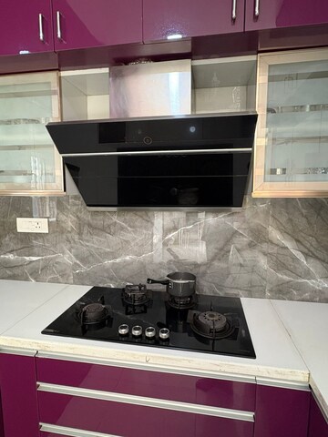 Kitchen in 3 BHK Apartment at Pashmina Waterfront, Old Madras Road – for Rent