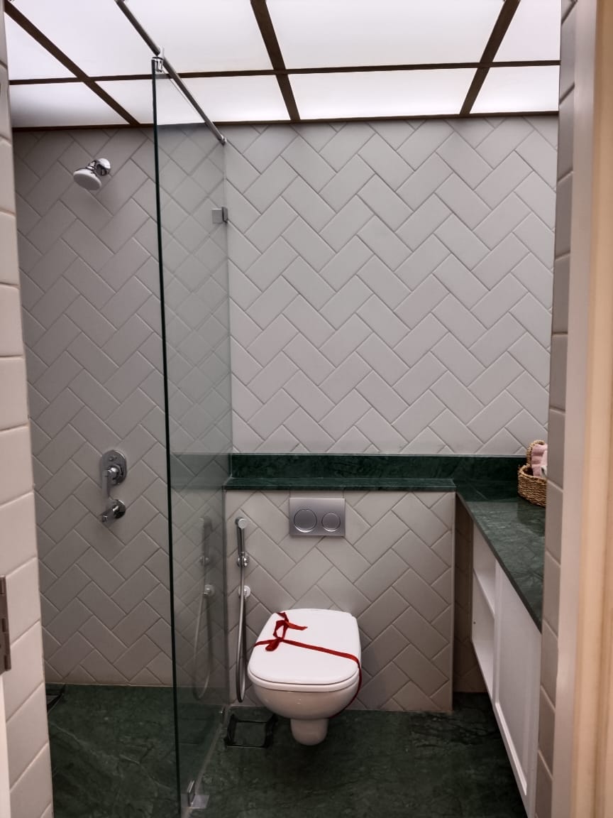 Bathroom in 3 BHK Apartment at Prime Centreo, Kanakapura Road – for Sale