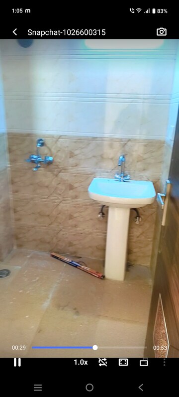 Bathroom in 2 BHK Apartment at Javin Raj Empire, Raj Nagar Extension – for Sale