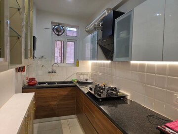 Kitchen in 3 BHK Apartment at Maxxus Elanza, International Airport Road – for Sale