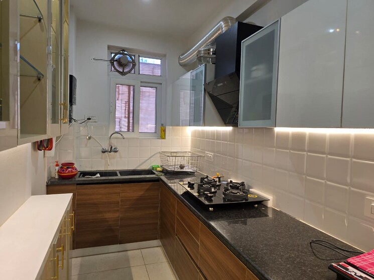 Kitchen, maxxus-elanza 3 Bedroom 150 Sq.Yd. Apartment In International Airport Road Zirakpur 9706928