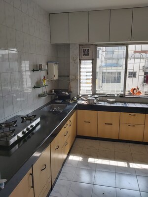 Kitchen in 3 BHK Apartment at Rambaug Colony – for Rent