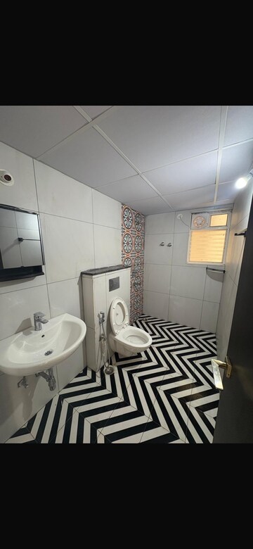 Bathroom in 3 BHK Apartment at Mahaveer Celesse, Hunasamaranahalli – for Rent