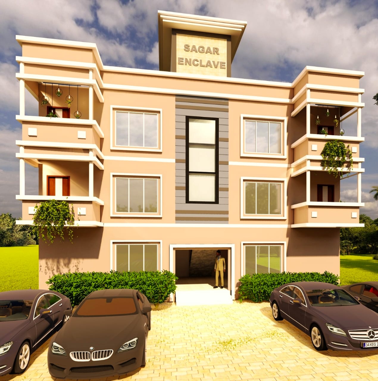 2 BHK Apartment For Sale in Sagar Enclave