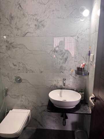 Bathroom in 3 BHK Apartment at Shubh Gateway, Viman Nagar – for Rent