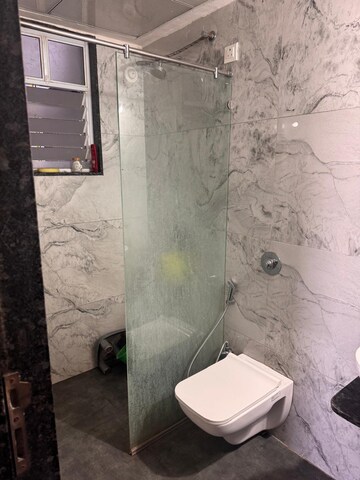 Bathroom in 3 BHK Apartment at Shubh Gateway, Viman Nagar – for Rent