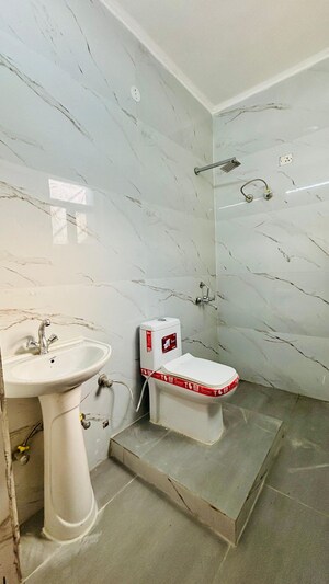 Bathroom in 2.5 BHK Builder Floor at Dhakoli – for Sale