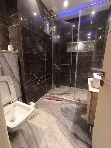 Bathroom in 3 BHK Apartment at Freedom Fighters Enclave – for Rent