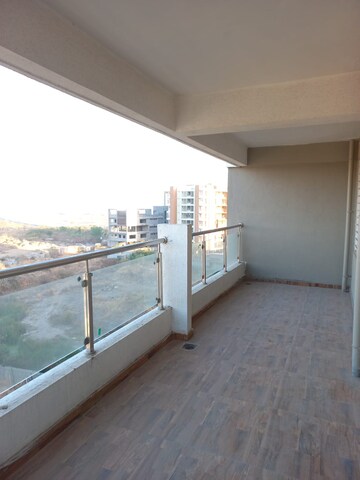 Balcony in 3 BHK Apartment at Amarnath Paramount City, Lohgaon – for Rent