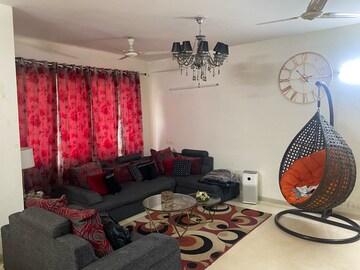 Living Room in 4 BHK Apartment at The New Greenwood, Sector 52 – for Sale