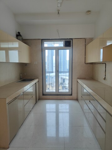 Kitchen in 3 BHK Apartment at Sheth Avalon, Laxmi Nagar – for Rent