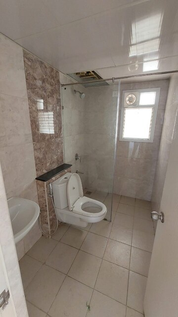 Bathroom in 2 BHK Apartment at Mantri Webcity, Hennur – for Rent