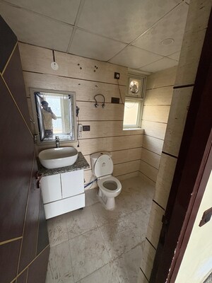 Bathroom in 3 BHK Apartment at Piedmont Taksila Heights, Sector 37c – for Rent