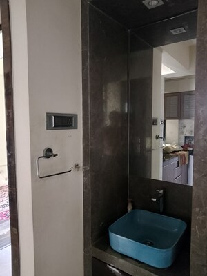 Bathroom in 3 BHK Builder Floor at Malad West – for Rent