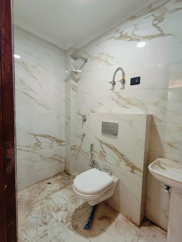 Bathroom in 2 BHK Builder Floor at Saket – for Rent