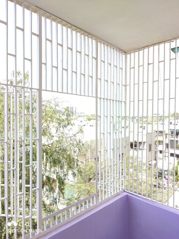 Balcony in 2 BHK Apartment at Gurukul – for Rent