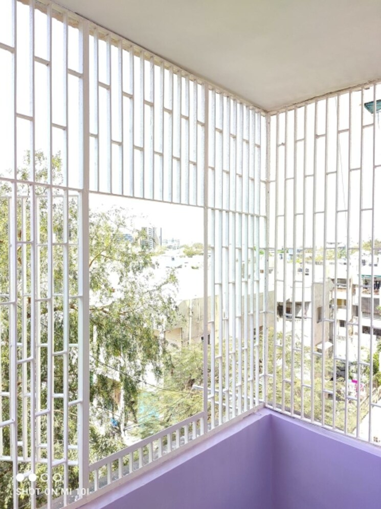 Balcony, gurukul 2 Bedroom 1100 Sq.Ft. Apartment In Gurukul Ahmedabad 9708076