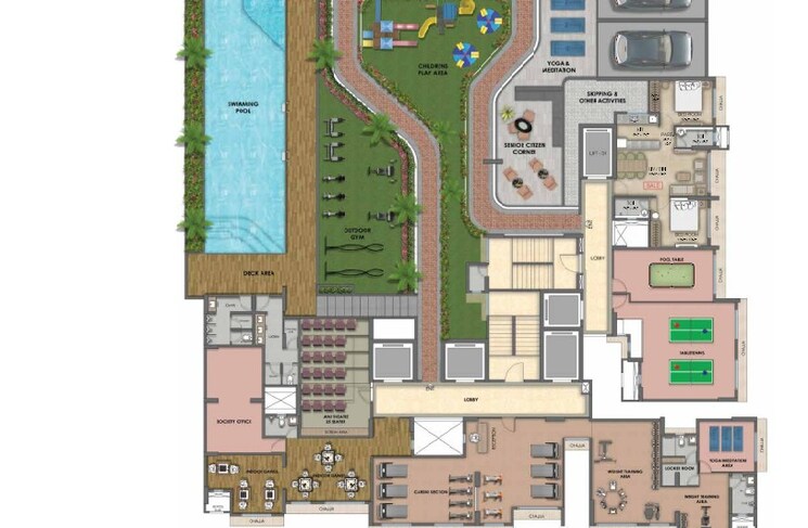 Master Plan, charkop sector 4 2 Bedroom 816 Sq.Ft. Builder Floor In Charkop Sector 4 Mumbai 9708387