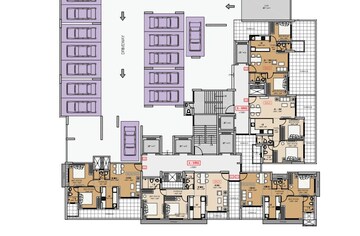 Floor Plan in 2 BHK Builder Floor at Charkop Sector 4 – for Sale