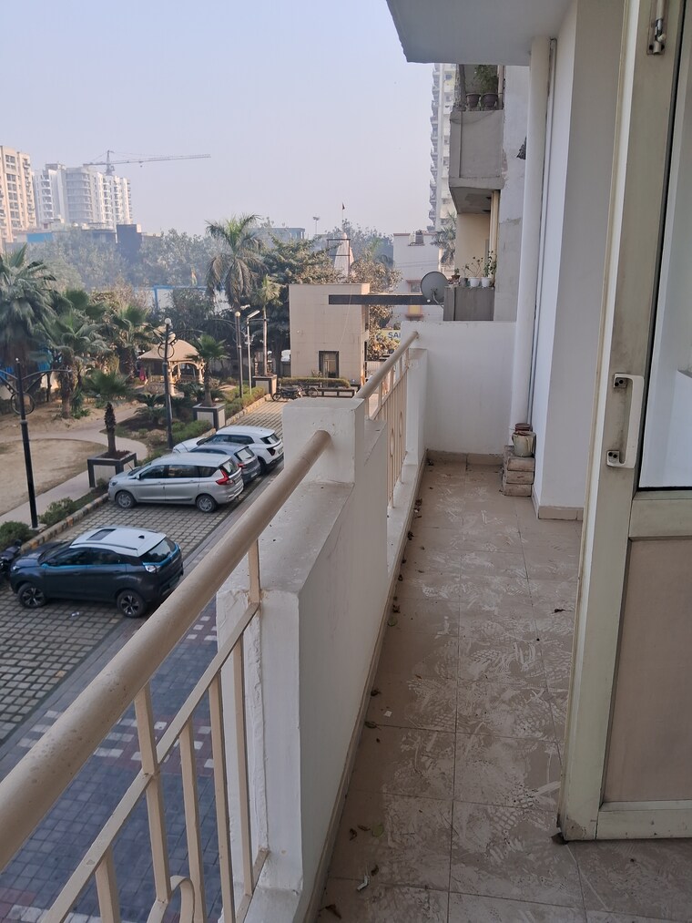 Balcony, kw-srishti 2 Bedroom 1000 Sq.Ft. Apartment In Raj Nagar Extension Ghaziabad 9708232