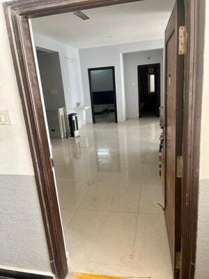 Building Lobby in 3 BHK Apartment at Aparna Sarovar Zenith, Nallagandla – for Rent