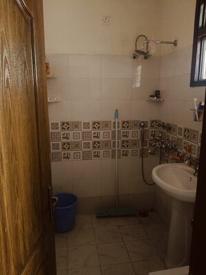 Bathroom in 2 BHK Builder Floor at Dhakoli – for Sale