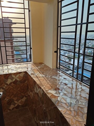 Staircase in 3 BHK Apartment at Jankipuram – for Rent