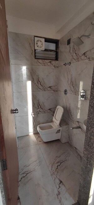 Bathroom in 3 BHK Apartment at Thaltej – for Rent