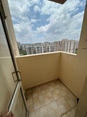 Balcony in 1 BHK Apartment at Techman Moti Residency, Raj Nagar Extension – for Sale