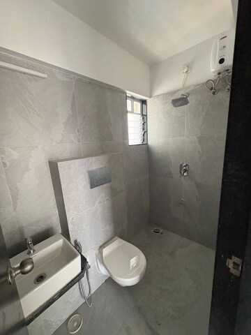 Bathroom in 2 BHK Apartment at JP Eminence, Andheri West – for Rent